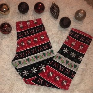 🎄 beautiful Christmas pattern legging